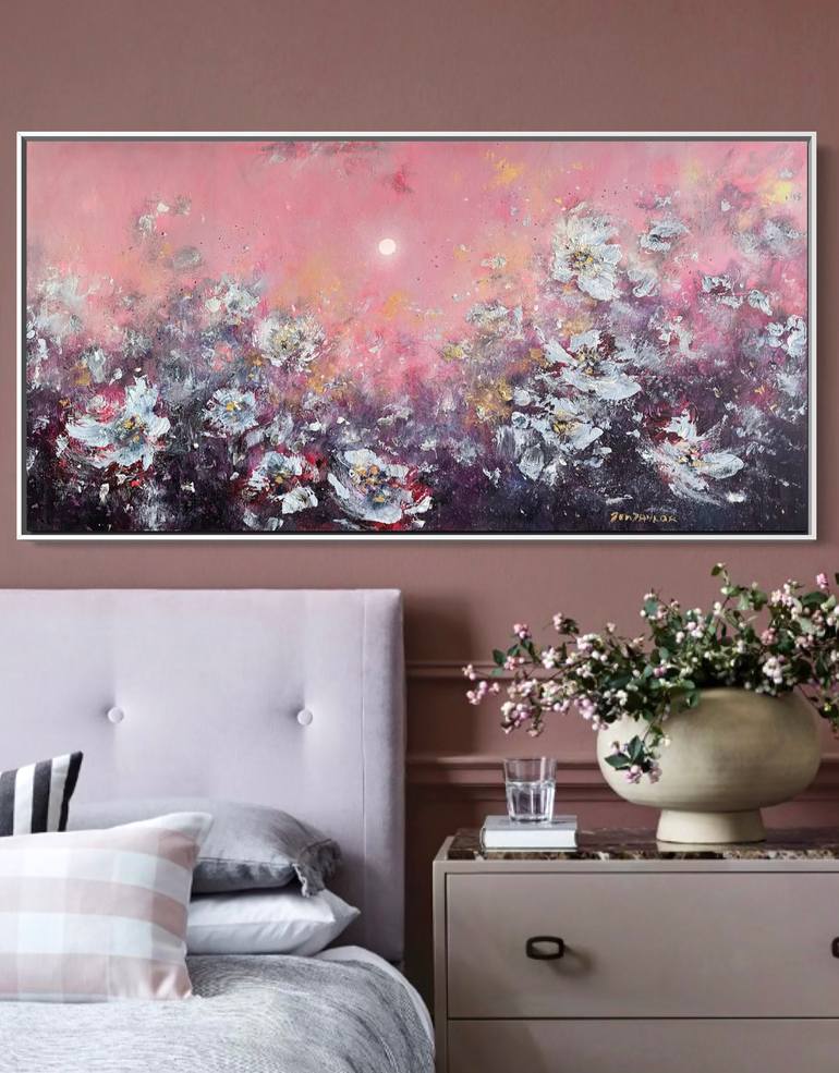 Original Abstract Expressionism Abstract Painting by Jennifer Taylor