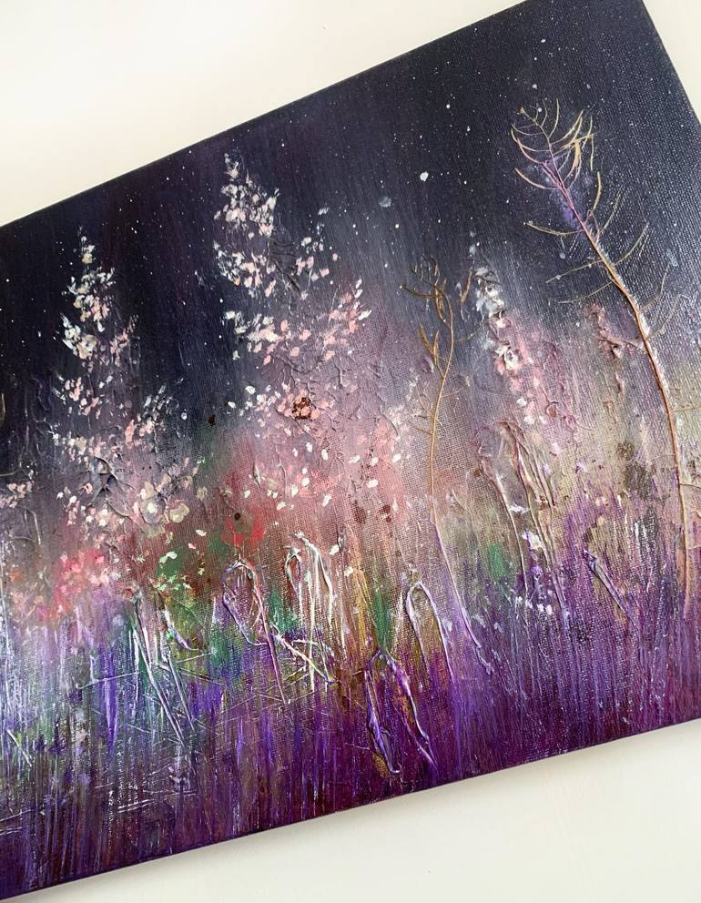 Original Abstract Fantasy Painting by Jennifer Taylor