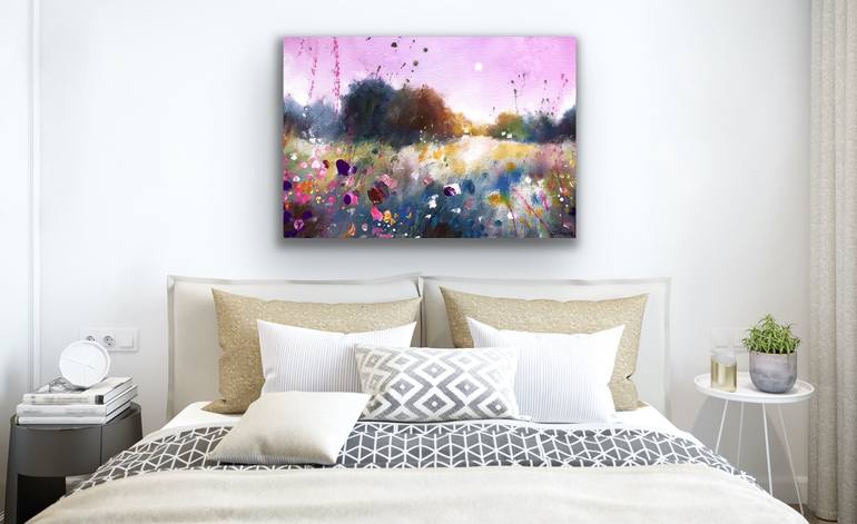 Original Abstract Expressionism Nature Painting by Jennifer Taylor