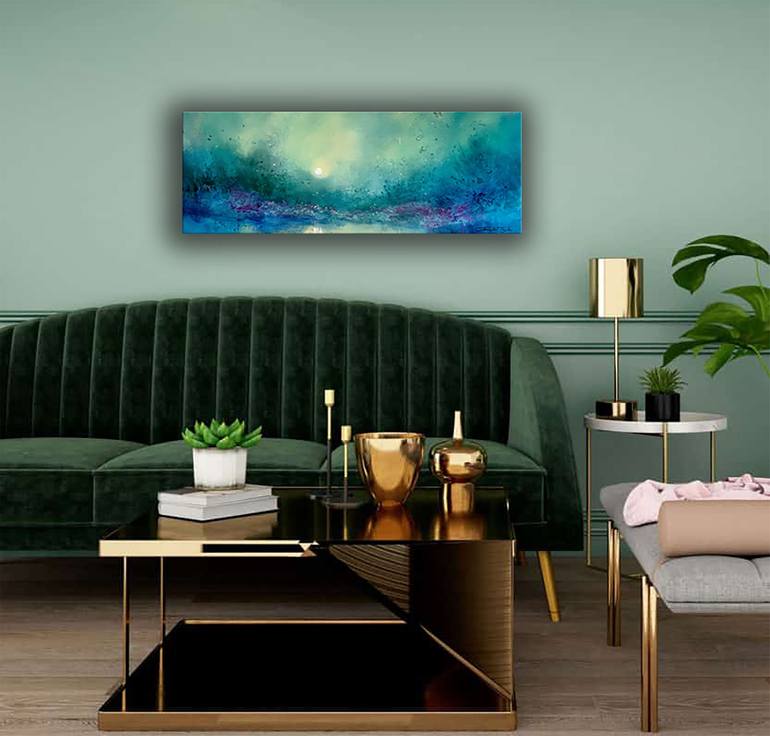 Original Abstract Landscape Painting by Jennifer Taylor