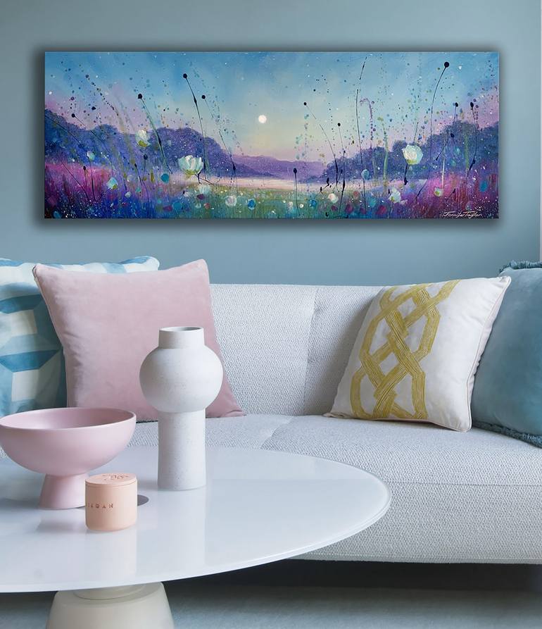 Original Abstract Landscape Painting by Jennifer Taylor