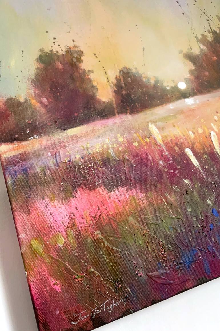 Original Abstract Landscape Painting by Jennifer Taylor