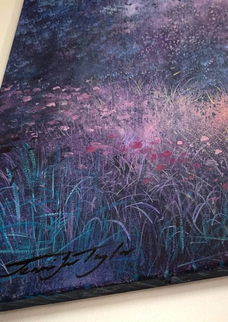 Original Impressionism Landscape Painting by Jennifer Taylor