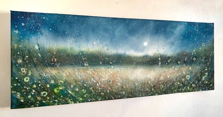 Original Abstract Landscape Painting by Jennifer Taylor