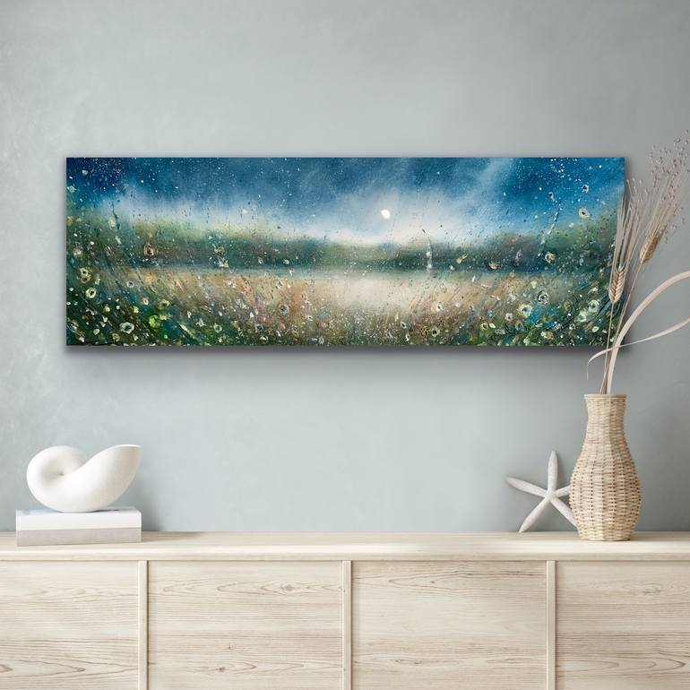 Original Abstract Landscape Painting by Jennifer Taylor