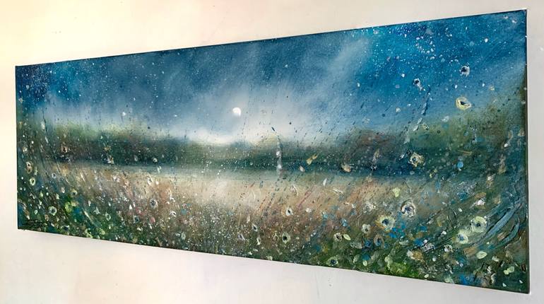 Original Abstract Landscape Painting by Jennifer Taylor