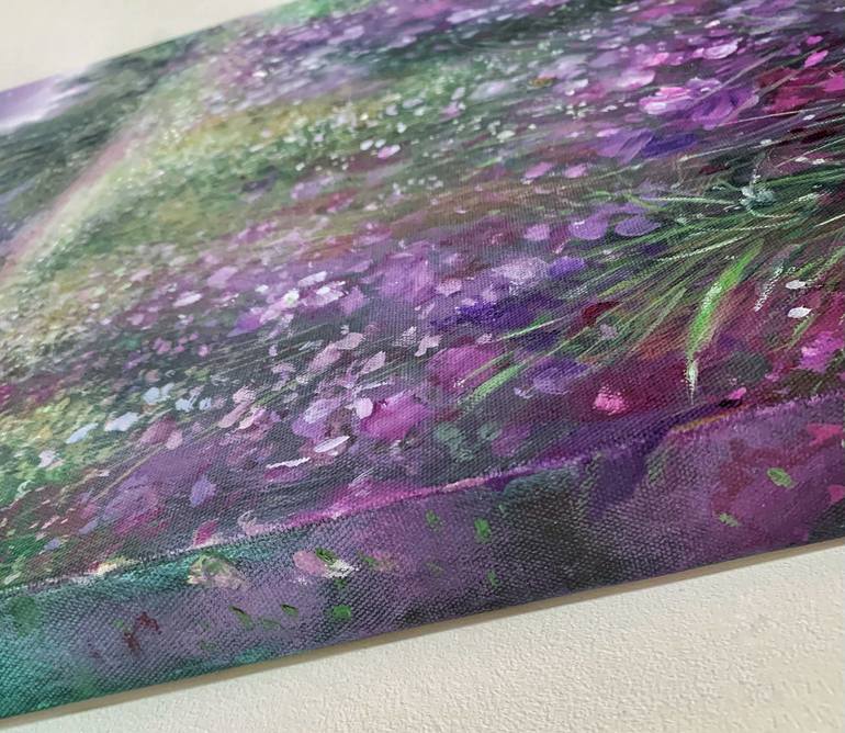 Original Expressionism Landscape Painting by Jennifer Taylor