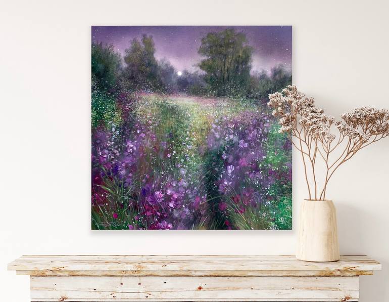 Original Expressionism Landscape Painting by Jennifer Taylor