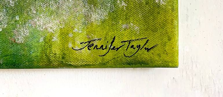 Original Expressionism Landscape Painting by Jennifer Taylor