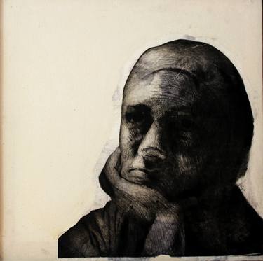 Print of Portrait Printmaking by Tofoleanu Andreea-Marina