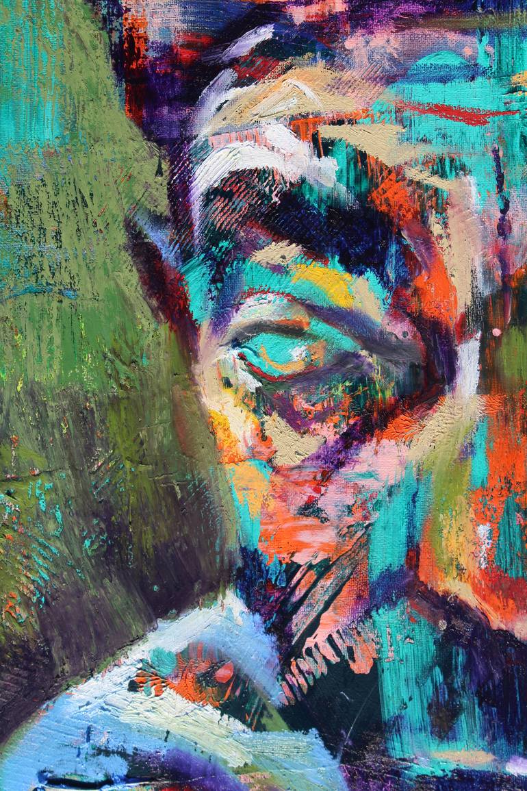 Abnegate Painting by Josh Bowe | Saatchi Art
