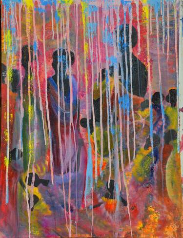 Print of Abstract Paintings by AKELLO GRACE