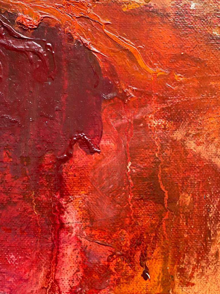 Original Abstract Expressionism Abstract Painting by Natalia Shurgaia