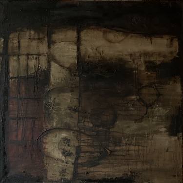 Original Abstract Expressionism Abstract Painting by Natalia Shurgaia