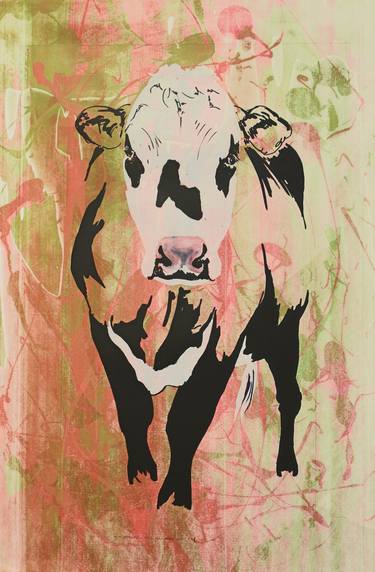 Original Figurative Animal Printmaking by Caroline Jackman