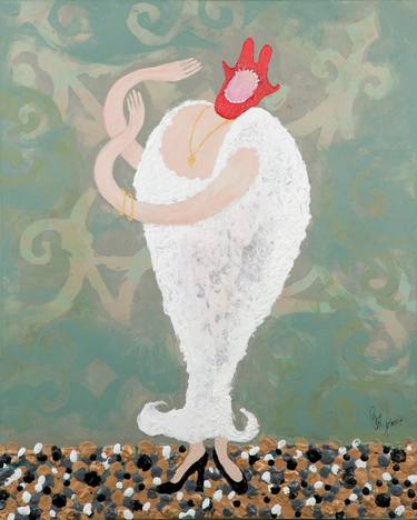 Print of Figurative Women Paintings by Carolyn Kramer