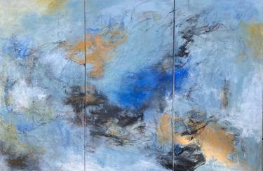 Original Abstract Mixed Media by Valerie Corvin
