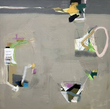 Original Modern Abstract Paintings by Valerie Corvin