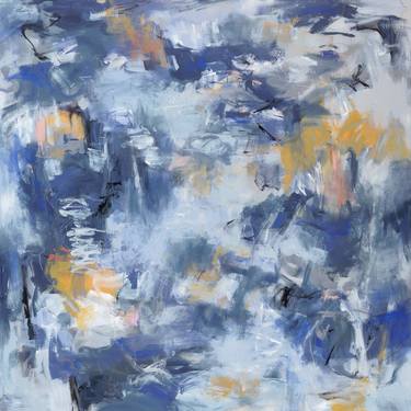 Original Abstract Expressionism Abstract Paintings by Valerie Corvin