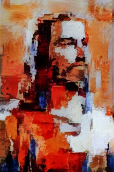 Print of Abstract Religious Paintings by Jayram Menon