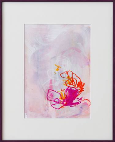 Original Abstract Floral Paintings by Karin Czermak