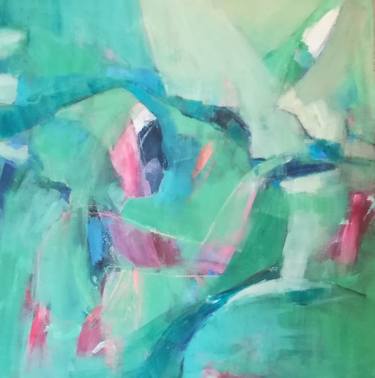 Print of Abstract Expressionism Women Paintings by Karin Czermak