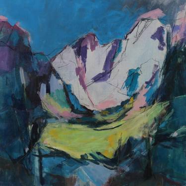 Print of Abstract Expressionism Landscape Paintings by Karin Czermak