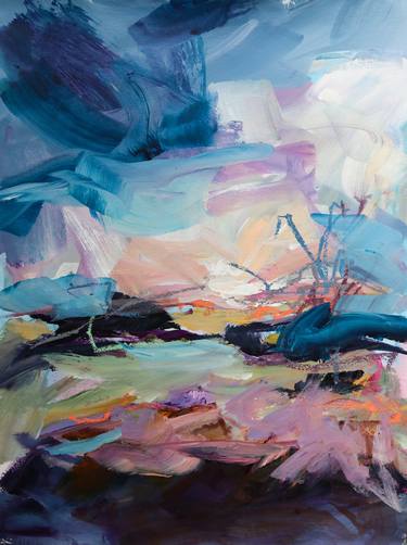 Print of Abstract Expressionism Landscape Paintings by Karin Czermak