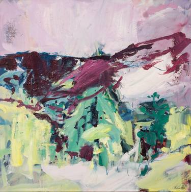Original Abstract Landscape Paintings by Karin Czermak
