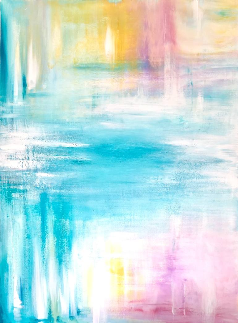 Print of Fine Art Abstract Painting by Natalie Potter
