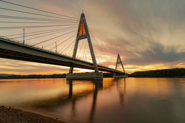 Megyeri bridge in Budapest, Hungary - Limited Edition 1 of 10 thumb