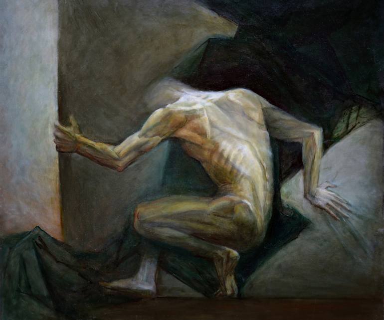Depression Painting by Ekatherina Myroniuk