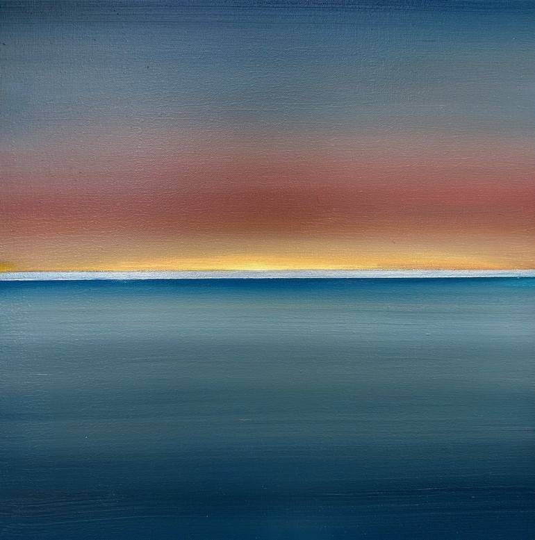 Print of Expressionism Beach Paintings by Goran Petmil