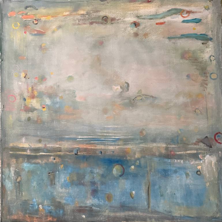 Original Abstract Painting by Goran Petmil | Abstract Art on Canvas | Take me Under the Sea