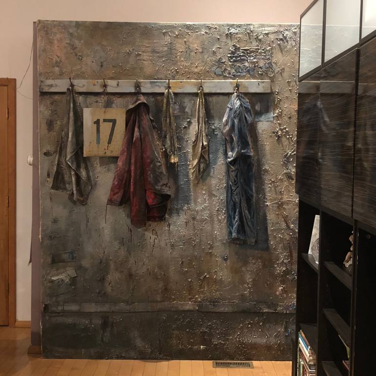 Original Abstract Expressionism Other Painting by Goran Petmil