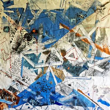 Original Abstract Expressionism Abstract Paintings by Goran Petmil