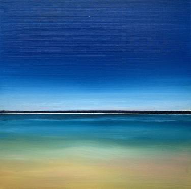 Original Abstract Expressionism Beach Paintings by Goran Petmil