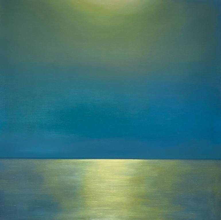 Print of Abstract Expressionism Beach Paintings by Goran Petmil