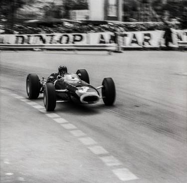 Graham Hill driving a BRM at Monaco 1965 - Limited Edition 1 of 20 thumb