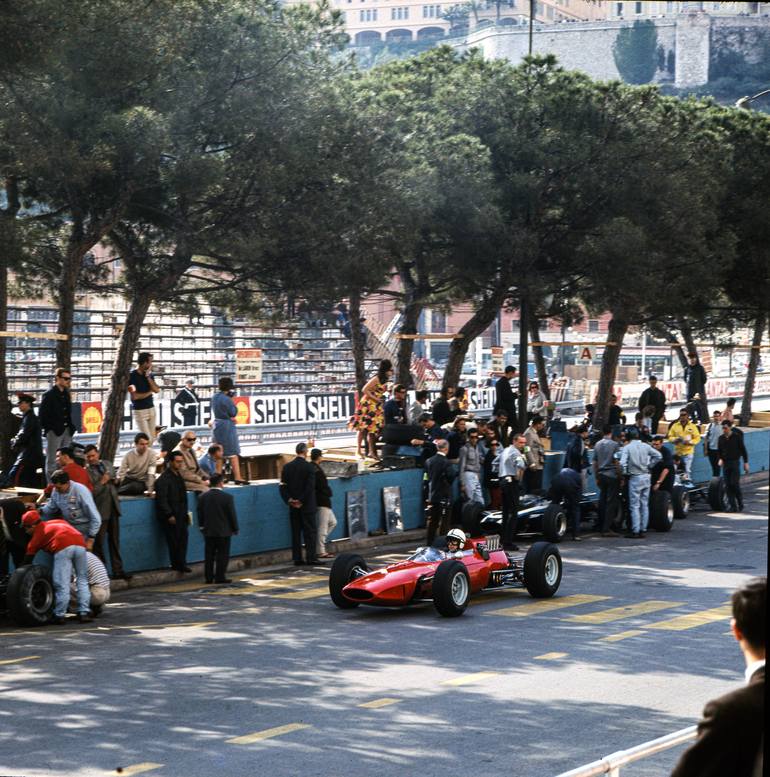 Illustration Monaco Grand Prix 1965