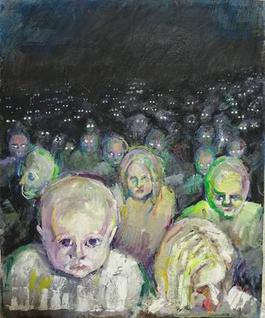 Print of People Paintings by Elena Polevaya