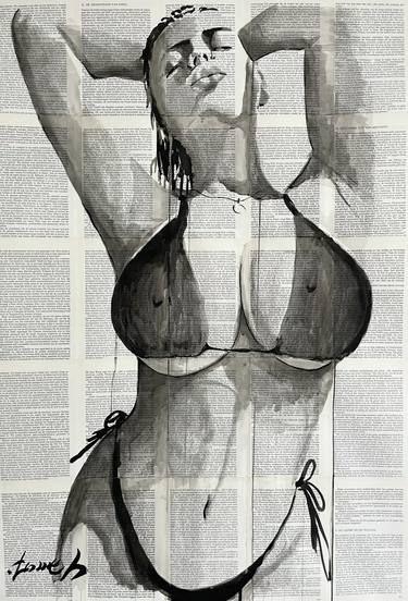 Print of Fine Art Nude Paintings by H TOMEH