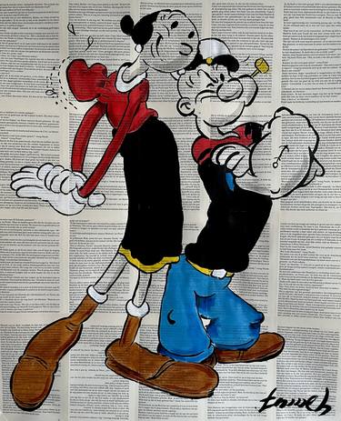 Print of Cartoon Paintings by H TOMEH