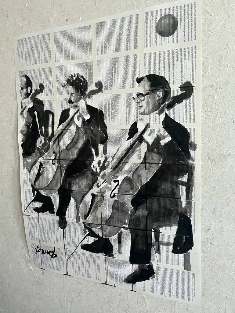 Original Music Painting by H TOMEH