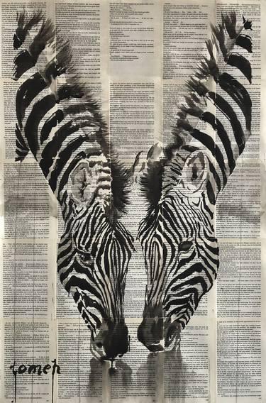 Original Animal Drawings by H TOMEH