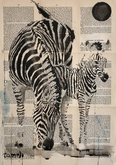 Print of Animal Paintings by H TOMEH