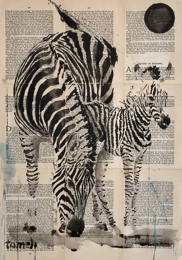 Print of Fine Art Animal Paintings by H TOMEH