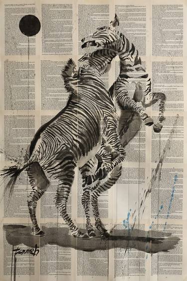 Print of Fine Art Animal Drawings by H TOMEH