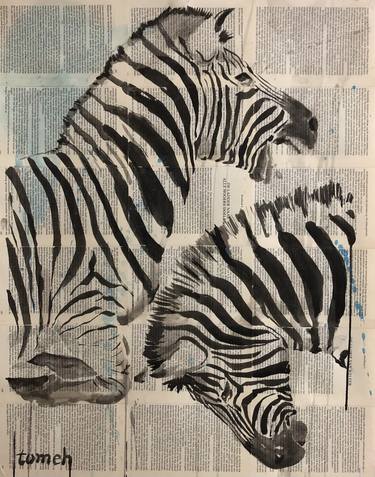 Print of Fine Art Animal Drawings by H TOMEH