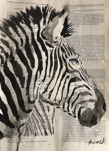 Print of Pop Art Animal Drawings by H TOMEH